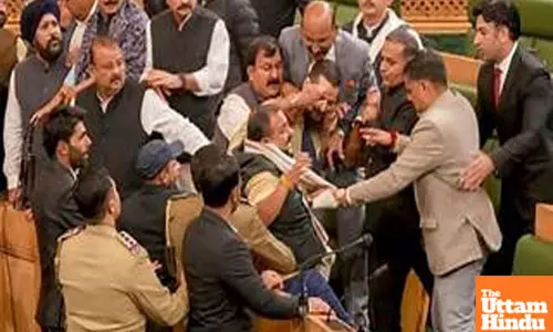 Waqf Bill Controversy Turns Ugly: AAP MLA Mehraj Malik Beaten Up in J&K Assembly