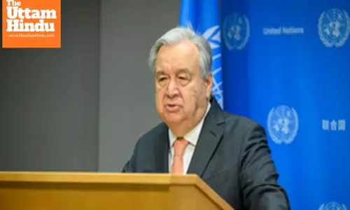 Guterres warns of recession risk from trade war, expresses hope it wont happen