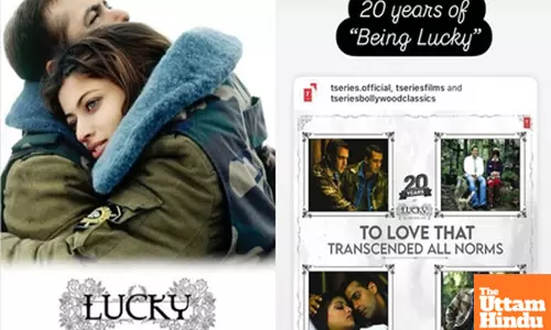 Sneha Ullal celebrates 20 years of ‘being Lucky’