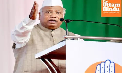 EVM manipulation, institutional decay, Kharge slams Modi govt at Cong session