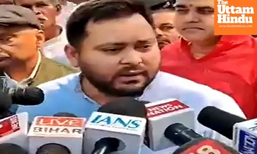Tejashwi slams Nitish Kumar over Bihars law and order