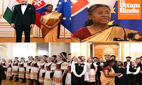 Slovak President hosts banquet at Bratislava Castle in honour of Prez Murmu