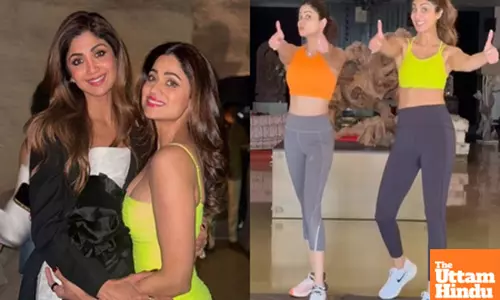 Shilpa and Shamita Shetty celebrate Siblings Day by honoring their unbreakable bond