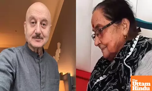 Anupam Kher promises to give special gift to mother Dulari if ‘Tanvi The Great’ crosses 100 crore mark