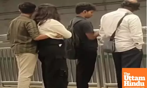 Viral video of couple’s PDA at Bengaluru Metro station sparks debate on public conduct
