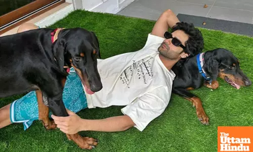 Aaman Devgan shares how a pet can make ones life better this National Pet Day