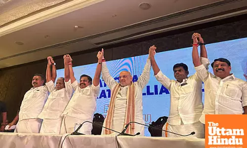 Amit Shah Announces BJP-AIADMK Alliance, Sets Sights on Tamil Nadu 2026 Assembly Elections