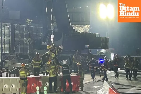 South Korea: Search for one missing in subway construction site collapse ongoing for 2nd day South Korea: Search for one missing in subway construction site collapse ongoing for 2nd day