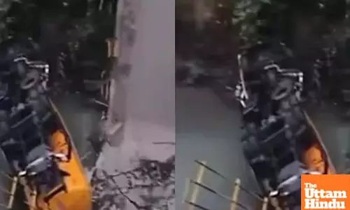 Bridge Collapses in Kullu, Cement Truck Falls into River; NH-305 Shut Down