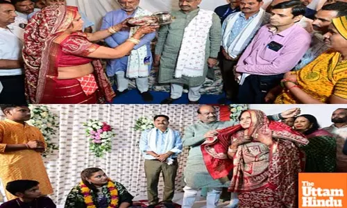 Om Birla brings Mayra to martyr’s home fulfilling promise to sister on her daughters wedding