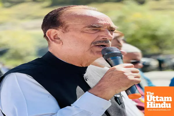 Ghulam Nabi Azad dissolves all committees of his party in J&K Ghulam Nabi Azad dissolves all committees of his party in J&K
