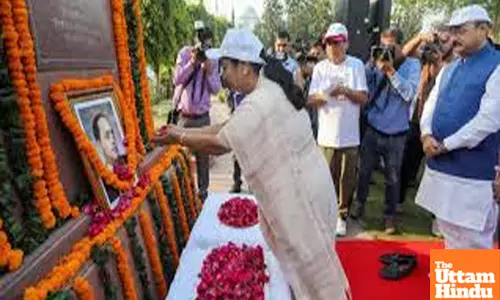 Guiding light who gave us Constitution: Delhi CM Rekha leads tributes on Ambedkar Jayanti