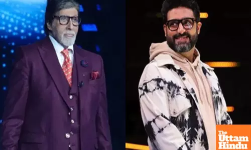 Big B talks about gift his son Abhishek Bachchan gave him: He gave me a pen