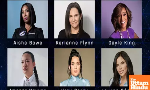 Blue Origin to fly Katy Perry to edge of space with all-female crew