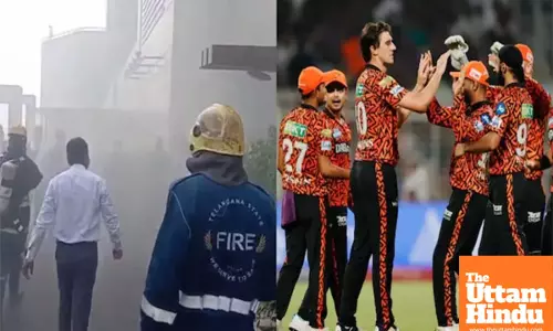 Fire Breaks Out at Sunrisers Hyderabads Hotel in Hyderabad, Watch VIDEO