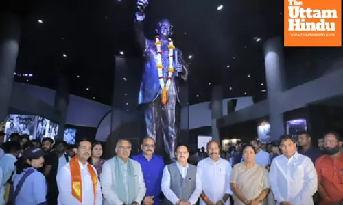 New Delhi MP Bansuri Swaraj flags off two medical vans on Ambedkar Jayanti