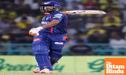 IPL 2025: Jaffer wants better strike rotation and shot selection from Pant