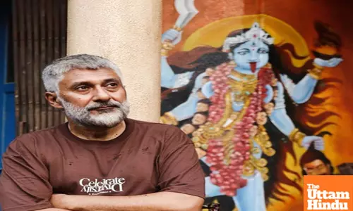 Vivek Agnihotri prays to Maa Kali for peace in Bengal on Pohela Boishakh