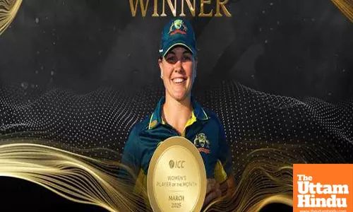 Georgia Voll takes home ICC Women’s Player of the Month for March