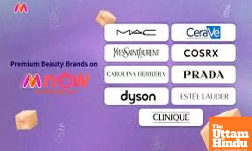 Popular international beauty brands available on Myntra’s M-Now