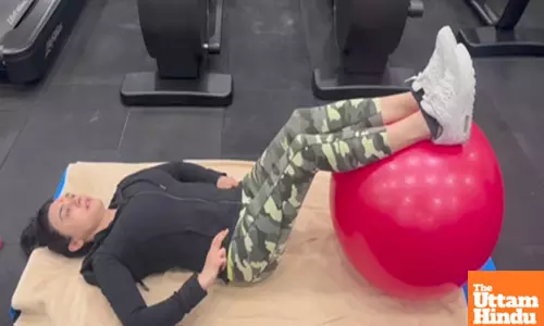 Preity Zinta shares effective exercise to strengthen back for those who sit a lot