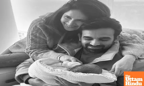 Precious little baby boy: Zaheer Khan, wife Sagarika welcome first child
