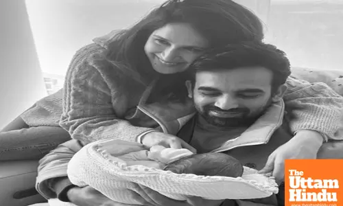 Precious little baby boy: Zaheer Khan, wife Sagarika welcome first child