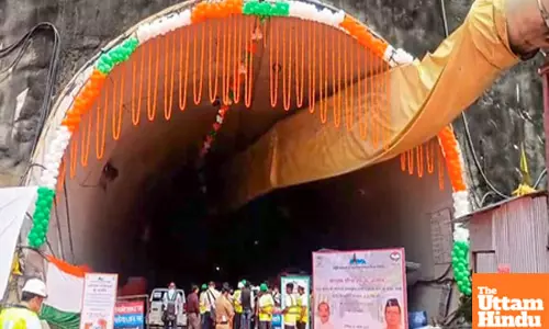 A breathtaking view of the Silkyara Tunnel