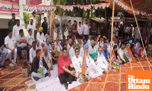 Punjab Congress stages protests against ED over National Herald case