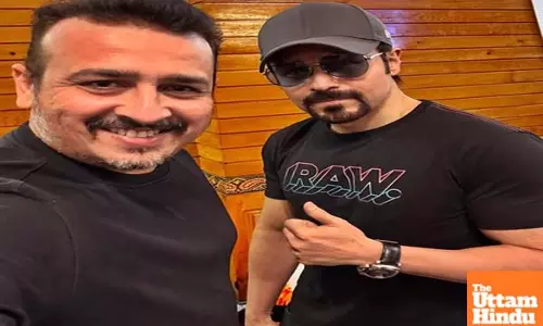 Emraan Hashmi arrives in Srinagar to mark a landmark day for Indian cinema