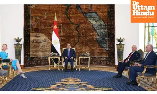 Egypt, Slovenia reject displacing Gazans, back Palestinian statehood for peace