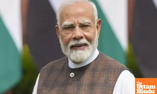 His life epitomises courage and selfless service: PM Modi pays tribute to Guru Tegh Bahadur