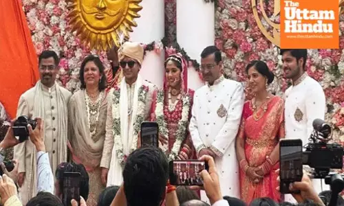 Kejriwal’s Daughter Ties the Knot, CM Mann Joins the Dance Floor