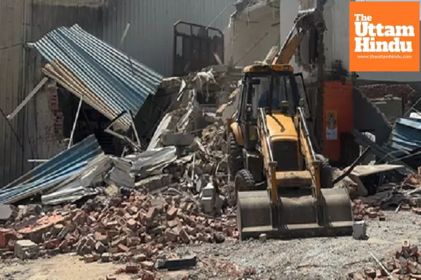 12 illegal farmhouses demolished in Gurugrams Aravali Range 12 illegal farmhouses demolished in Gurugrams Aravali Range