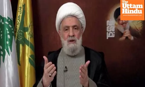 Hezbollah leader rejects disarmament demands, labels them gift to Israel