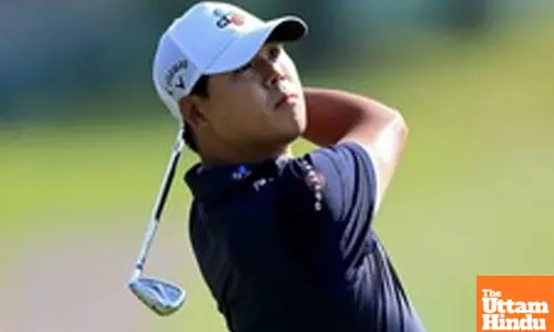 Masters absence fuels Si Woo Kim into contention at RBC Heritage