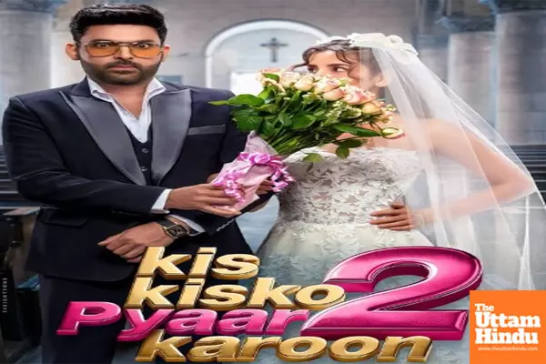 Kapil Sharma is suited up for Christian wedding in new poster of ‘Kis Kisko Pyaar Karoon 2’