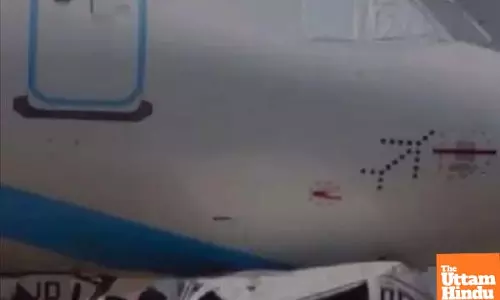 Tempo Traveller Carrying Airline Staff Crashes into Parked Plane at Bengaluru Airport — What Happened Next?