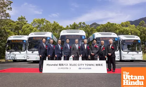 Hyundai Motor makes first-ever delivery of electric buses in Japan