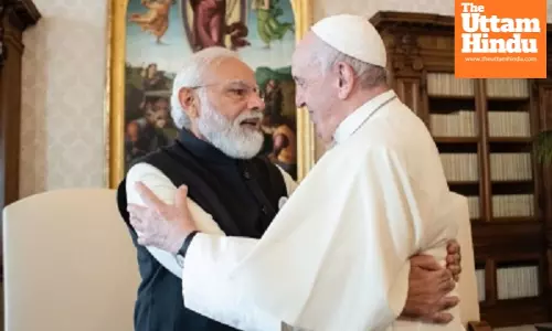 Pope Francis will always be remembered as beacon of compassion, humility and spiritual courage: PM Modi
