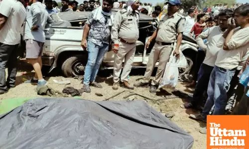 Bolero Crash in Damoh Turns Fatal : 8 Lose Lives After Vehicle Falls Into River