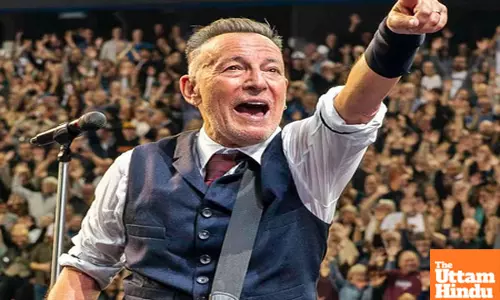 Bruce Springsteen talks about his interesting visit to set of his biopic