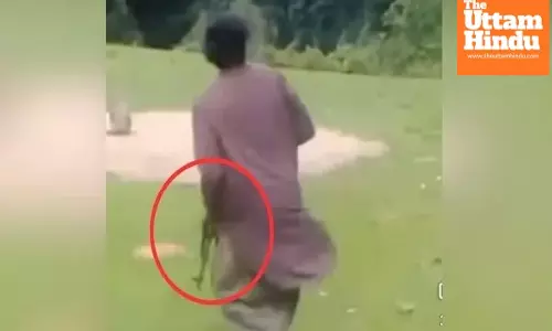 AK-47 in Hand, Face in Shadows: Chilling Image of Pahalgam Attacker Fuels Hunt in Kashmir Valley