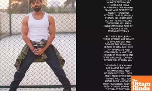 Mohit Malik: I will still go to Kashmir as a tourist