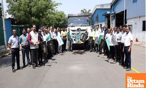 GreenLine flags off LNG truck fleet for Bekaert to drive sustainable logistics