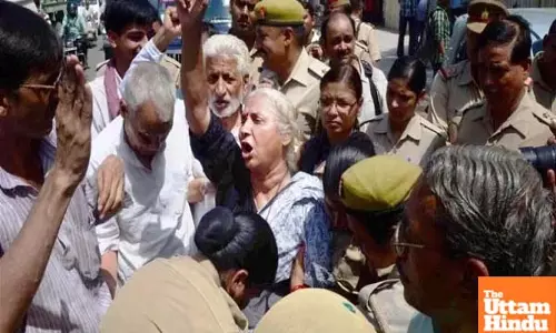 Activist in Handcuffs: Delhi Police Nabs Medha Patkar After Court Warrant