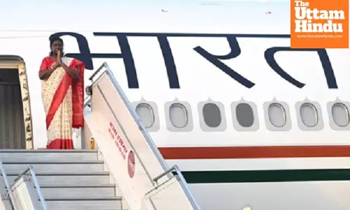 President Droupadi Murmu departs for Vatican City to attend state funeral of Pope Francis