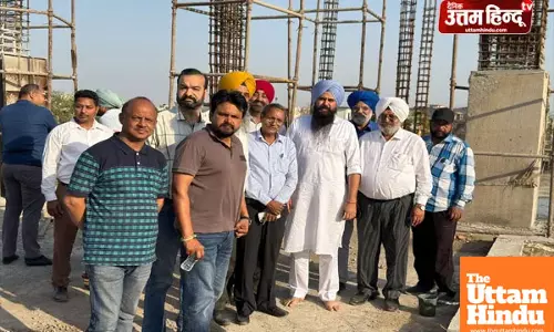 Malvinder Singh Kang Joins Devotees for Kar Seva at Historic Temple Site in Kharar