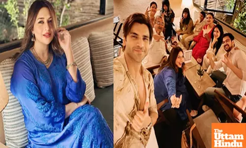 Divyanka Tripathi shares a glimpse of her family scenes in Bhopal