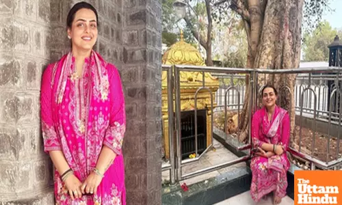 Shilpa Shirodkar relives some cherished childhood memories as she offers prayers in Shirdi